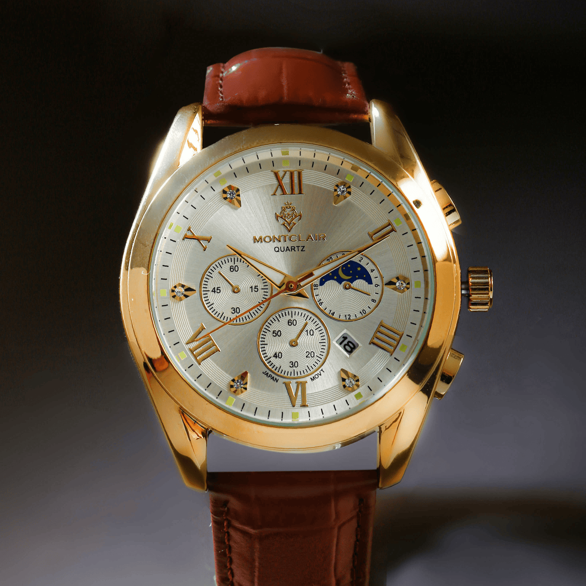 Montclair NOIR Royale Chronograph Watch