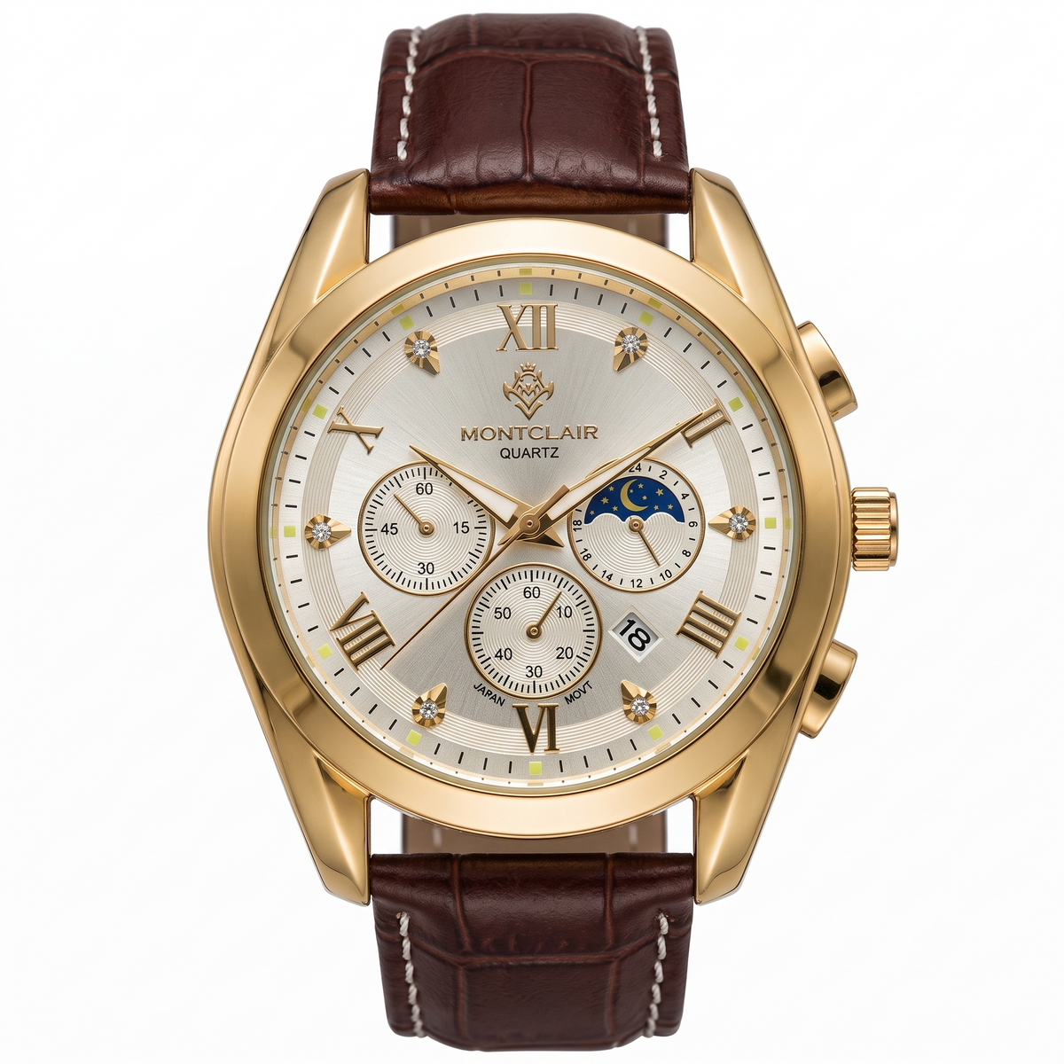 Montclair NOIR Royale Chronograph Watch