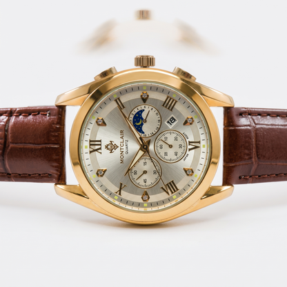 Montclair NOIR Royale Chronograph Watch