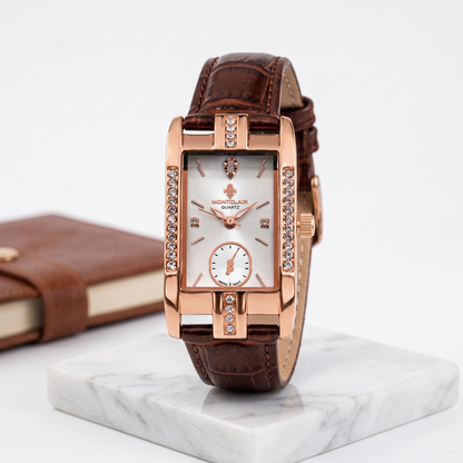 Montclair Mukta White Dial