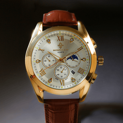 Montclair NOIR Royale Chronograph Watch