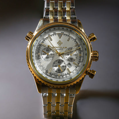 Montclair Elite White Gold Chronograph